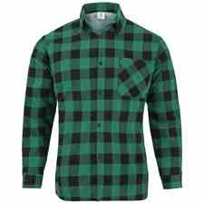 JHK-KOSZULA FLANELOWA ZIELONA