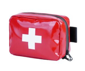 Medaid - Apteczka wodoodporna Typ 250 - 16 elementów - Czerwona